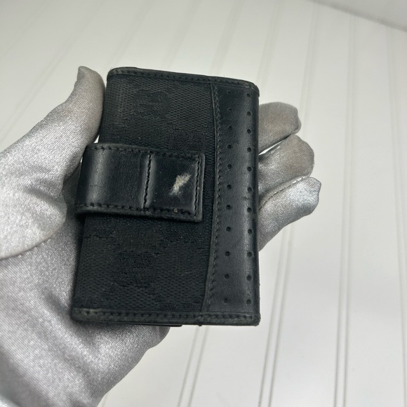Gucci Black Key Ring Holder Wallet - Picture 5 of 12
